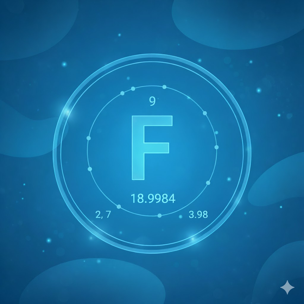 Химична структура на флуорида